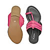 Rocia Pink Women Flat Kolhapuris