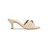 Rocia Beige Women Quilted Stilettos