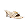 Rocia Beige Women Quilted Stilettos