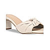 Rocia Beige Women High Bock Heels