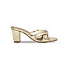 Rocia Gold Women High Bock Heels