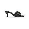 Rocia Black Women Quilted Stilettos