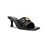 Rocia Black Women Quilted Stilettos