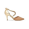 Rocia Beige Women Classy High Heeled Pumps