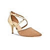 Rocia Beige Women Classy High Heeled Pumps