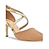 Rocia Beige Women Classy High Heeled Pumps