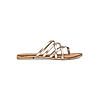 Rocia Rose Gold Women Strappy Flats