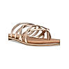 Rocia Rose Gold Women Strappy Flats