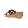 Rocia Bronze Women Shimmery Platform Sandals