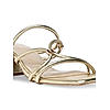 Rocia Gold Women Strappy Block Heels