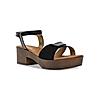 Rocia Black Women Block Heel Sandals