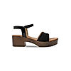 Rocia Black Women Block Heel Sandals