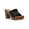 Rocia Black Women Casual High Block Heel Sandals