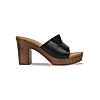 Rocia Black Women Casual High Block Heel Sandals