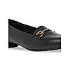 Rocia Black Women Square Toe Workwear Pumps