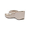 Rocia Cream Women Casual Platform Thongs