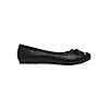 Rocia Black Women Woven Ballerinas