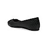 Rocia Black Women Woven Ballerinas