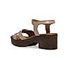 Rocia Beige Women Block Heel Sandals