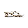 Rocia Snake Women Strappy Block Heels