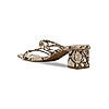 Rocia Snake Women Strappy Block Heels