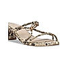 Rocia Snake Women Strappy Block Heels