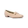 Rocia Beige Women Square Toe Workwear Pumps