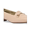 Rocia Beige Women Square Toe Workwear Pumps