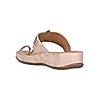 Rocia Rose Gold Women Stitch Down Comfortable Kolhapuris