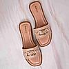 Rocia Nude Women Textured Buckled Sliders