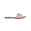 Rocia Nude Women Textured Buckled Sliders