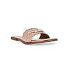 Rocia Nude Women Textured Buckled Sliders