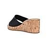 Rocia Black Women Casual Wedge Sandals