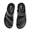 Gabicci Mens Black Bat Mobile-G Sandals