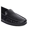 Gabicci Mens Black Enzo Leather Loafers