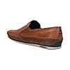 BUGATTI COGNAC MEN LEATHER CHESLEY CASUAL LOAFERS