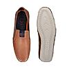 BUGATTI COGNAC MEN LEATHER CHESLEY CASUAL LOAFERS