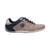 BUGATTI BEIGE MEN CANARIO SLIP-ON SNEAKERS