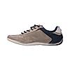 BUGATTI BEIGE MEN CANARIO SLIP-ON SNEAKERS