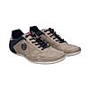 BUGATTI BEIGE MEN CANARIO SLIP-ON SNEAKERS