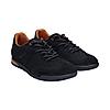 BUGATTI BLACK MEN TREVOR LACE-UP SNEAKERS