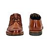 BUGATTI COGNAC MEN LEATHER MERLO REVO FORMAL LACE UP DERBY