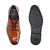 BUGATTI COGNAC MEN LEATHER MERLO REVO FORMAL LACE UP DERBY