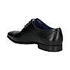 BUGATTI BLACK MEN LEATHER MARGO FORMAL LACE UP DERBY