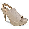 ROCIA Gold Women Shimmer Stilettos