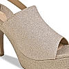 ROCIA Gold Women Shimmer Stilettos