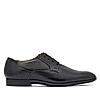 Ruosh Mens Black Colombo Formal Lace Up Shoes