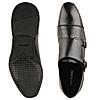 Imperio Black Men Double Monk Formal Leather Shoes