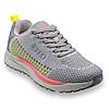 AMP GREY WOMEN LACE-UP SNEAKERS