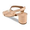 Rocia Beige Women Block Heel Sandals